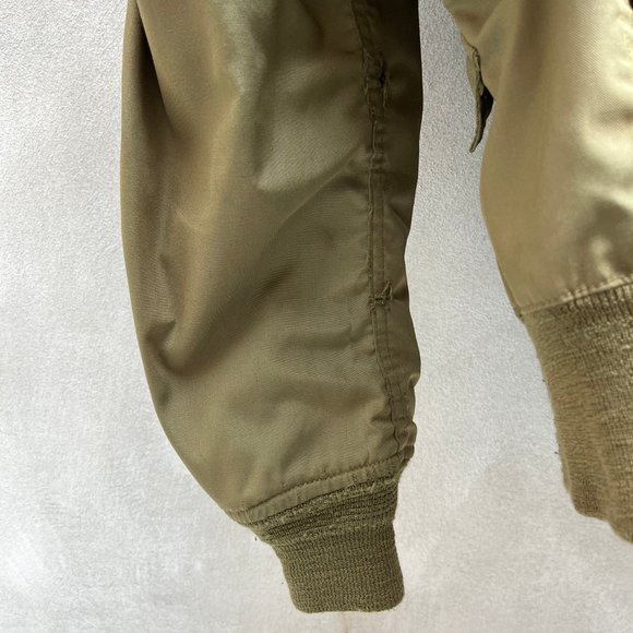 80s US Army Military Tanker Combat Jacket - Picture 7 of 8